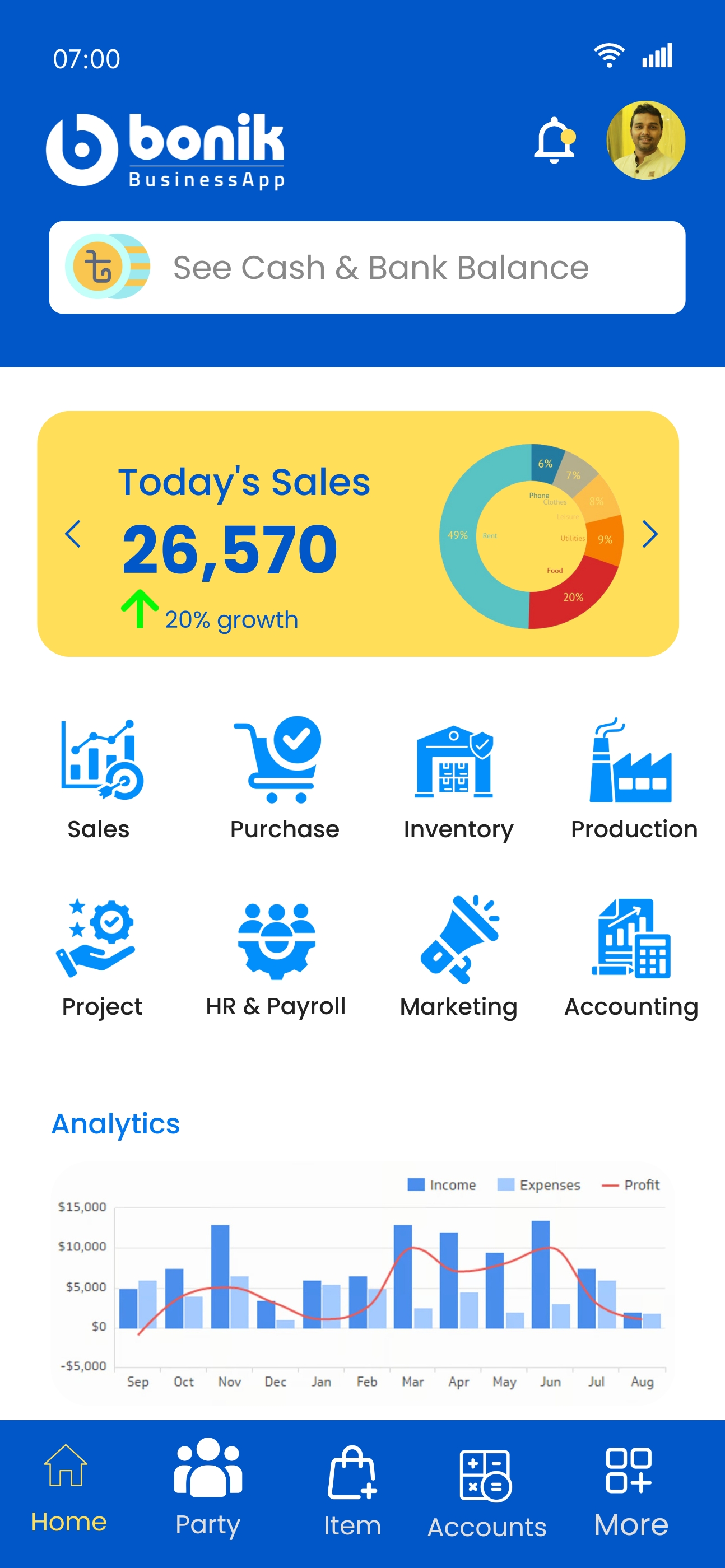 bonik Mobile App